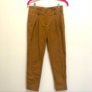 Pleated trousers work pants